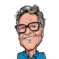 Mike headshot illustration